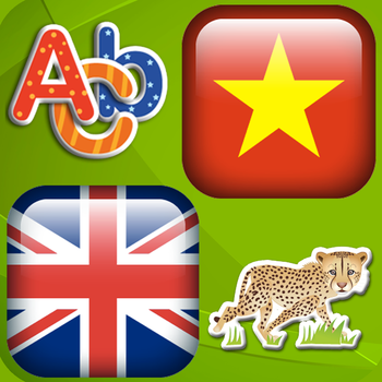 English Vietnamese  Vocabulary - Easy to learn new words with picture dictionary ( hoc tu vung Tieng Anh, Tieng Viet bang hinh anh ) LOGO-APP點子