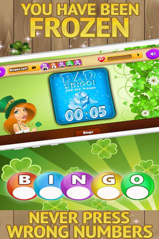 Leprechaun's Bingo World - A Lucky Number Casino Partyland Board Game screenshot 3