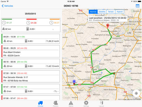 【免費交通運輸App】Geocalfleet Mobile-APP點子