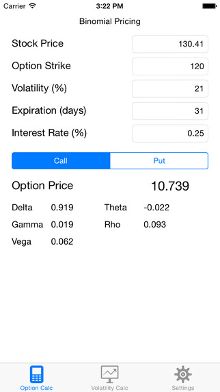 BS Option Pricer