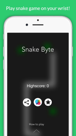 Snake Byte - Play snake game on your Wrist