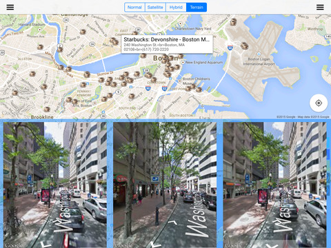 【免費旅遊App】Live Street Map View Pro for Nearest Starbucks - Best App for Search Starbucks-APP點子