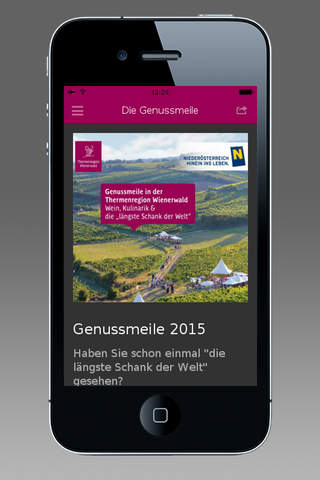 Genussmeile Wienerwald screenshot 2