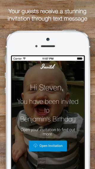 【免費生活App】Invitd - Invitations & RSVP Tracking for Events by Text-APP點子