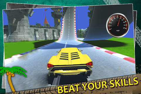 Mad Cars Stunt:Dodgy Spiral Ramp screenshot 4