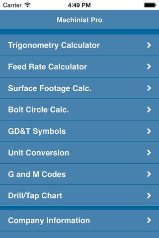 Machinist Calculator screenshot 3