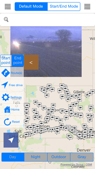 Wyoming Offline Map with Traffic Cameras