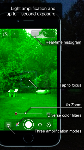Night Eyes FREE - Low Light Camera for iPhone and iPad