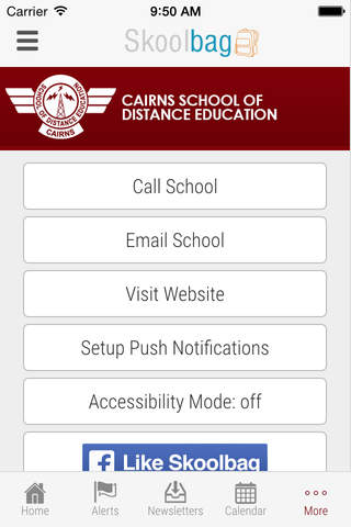 Cairns School of Distance Education - Skoolbag screenshot 4
