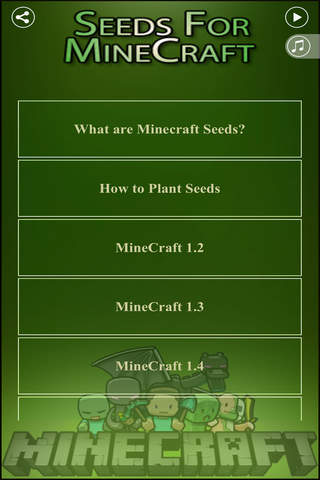 New Seeds for Minecraft - Full Guide for Minecraft Seeds for All MC Versions! screenshot 3