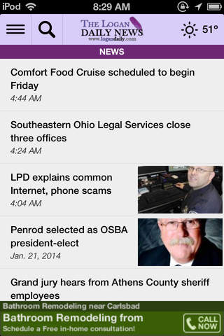 Logan Daily News screenshot 2