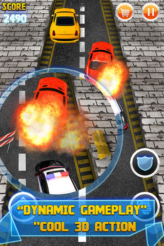 Aid Cop Chase - Police Car Racing Game screenshot 2