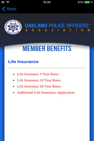 Oakland Police Officers' Assoc screenshot 2