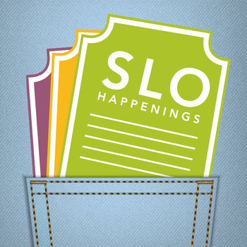 SLO Happenings LOGO-APP點子