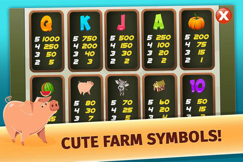 Jackpot Slots - Farm Theme screenshot 2