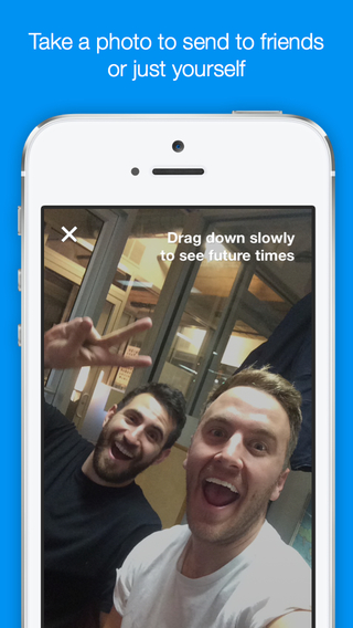FlashMe - send photos to yourself and friends in the future