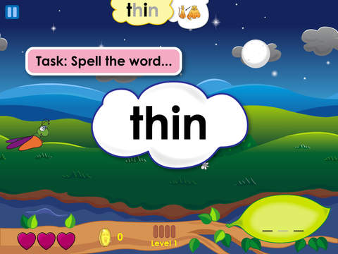 【免費教育App】PLD Spell Star 1b: sh, ch, th, oo, ee, ck words-APP點子