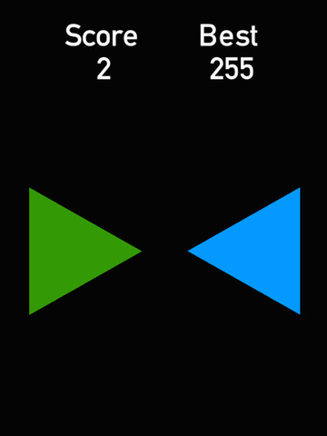【免費遊戲App】tri - don't touch the black triangles-APP點子
