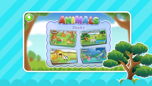 【免費遊戲App】Animals -2baby-APP點子