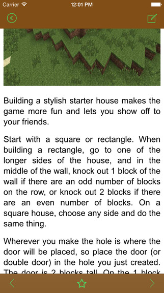 【免費書籍App】Building Guide for Minecraft - Houses and Home Building Tips!-APP點子