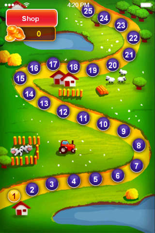 Farm Jelly Crush Puzzle screenshot 2