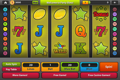 Party Slots Mania Ad Free screenshot 2