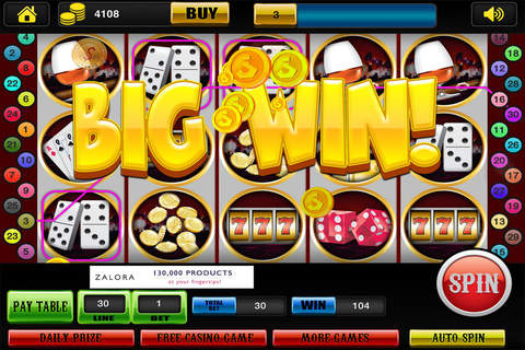Slots Digger of Gold Coin & Jewel Casino Plus in Gamehouse Mania Pro screenshot 2