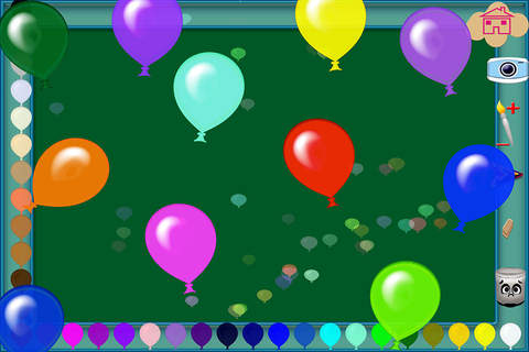 Colors Draw Balloons Magical Drawing Game screenshot 2