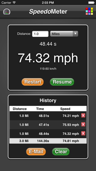 Speedometer App
