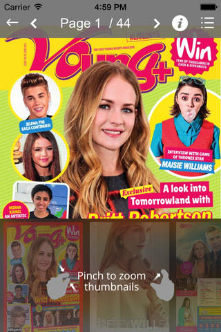 Young Plus Magazine First Young Hearts Magazine screenshot 2
