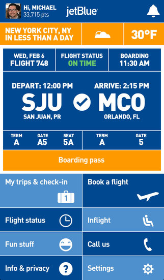 【免費旅遊App】JetBlue-APP點子