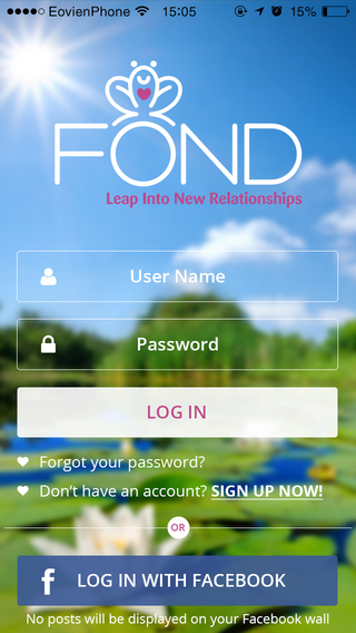 FOND - Friends Online Network Dating