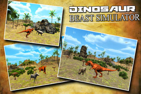 Wild Dinosaur Prehistoric Simulation screenshot 4
