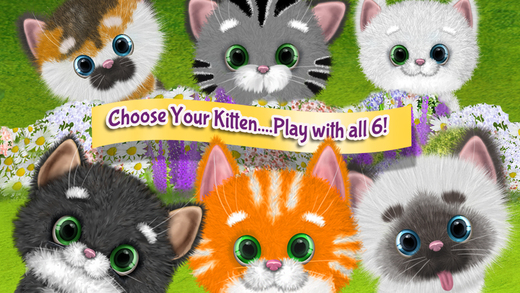 【免費遊戲App】Cute Kitty Cats & Friends - Kittens Shop For Toys & Cat Food -  Pets Care Kids Game-APP點子