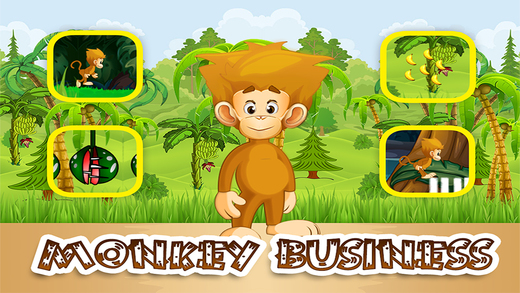 Monkey Business - Help Monkey Eat Banana