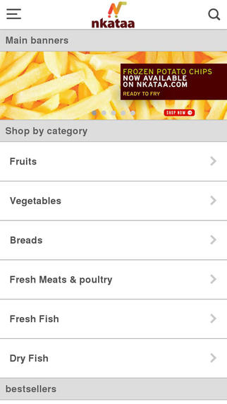 Nkataa - Online supermarket