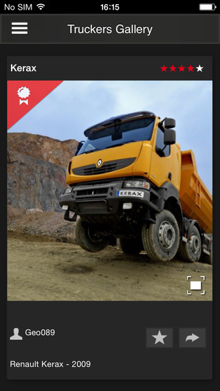 【免費攝影App】Renault Trucks Truckers' Gallery-APP點子