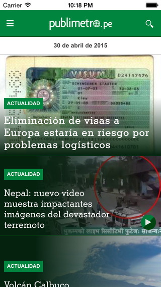 【免費新聞App】Publimetro Perú-APP點子