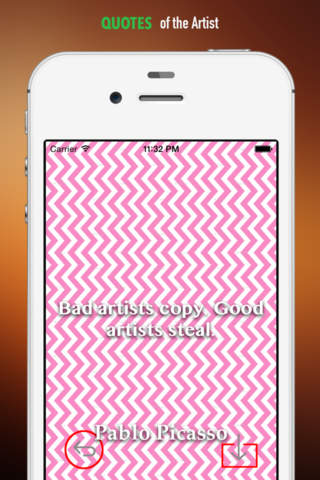 Chevron Wallpapers HD: Quotes Backgrounds Creator with ZigZag Designs and Patterns screenshot 3