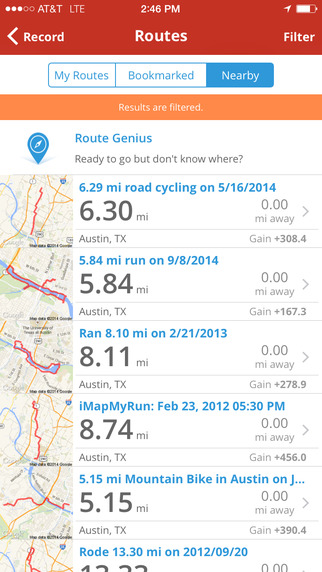 【免費健康App】Map My Ride - GPS Cycling and Route Tracking with Calorie Counting-APP點子