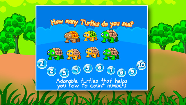免費下載教育APP|Cute little Turtles loves counting app開箱文|APP開箱王