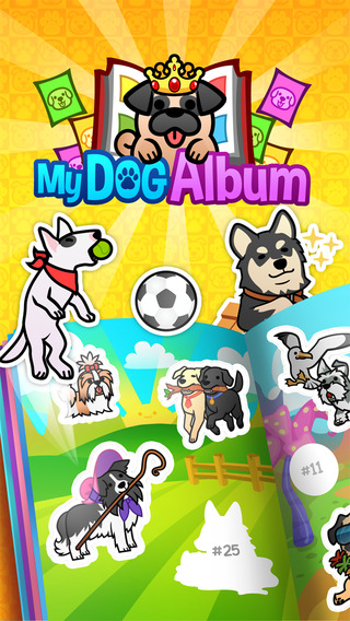 My Dog Album - Pet Sticker Book Game