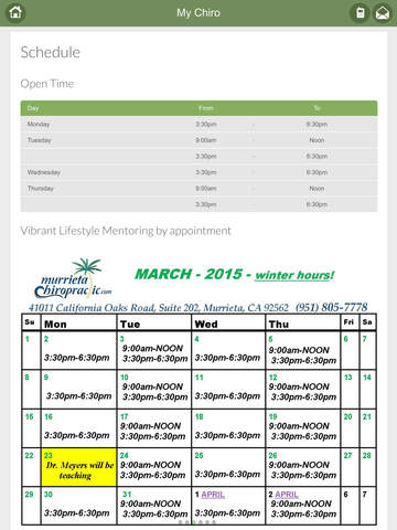 【免費健康App】Murrieta Chiropractic-APP點子