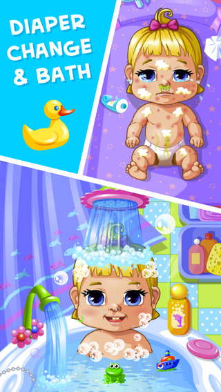 【免費遊戲App】My Baby Care - Babysitter Game for Kids-APP點子