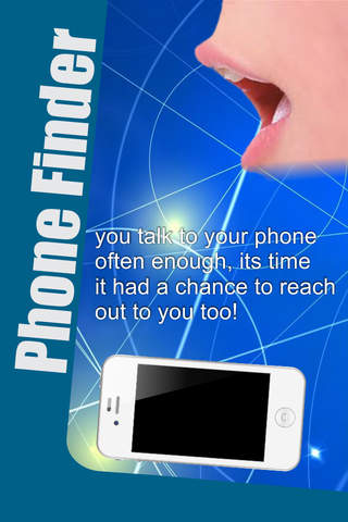 Phone Finder Free - You talk to your phone often enough, its time it had a chance to reach out to you too! screenshot 2