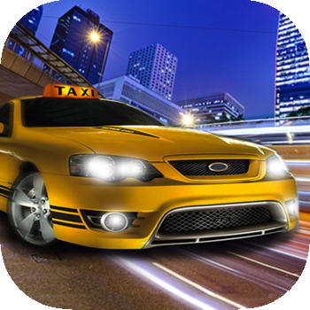 An Epic Retro Taxi Rush - Crazy Cab City Race LOGO-APP點子