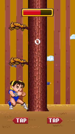 【免費遊戲App】Kungfu Timberman-APP點子