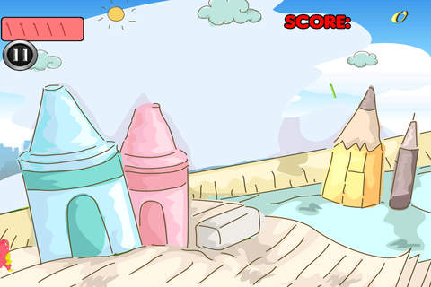 Falling Crayons In The City - A Run And Swing Monster Adventure FREE by The Other Games screenshot 4