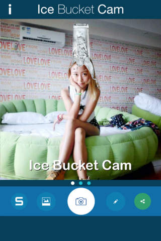 Ice Bucket Cam - Challenge your friends! screenshot 2