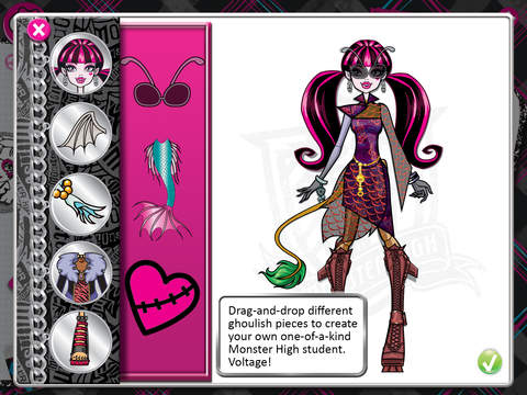 Monster High Fearbook screenshot 2